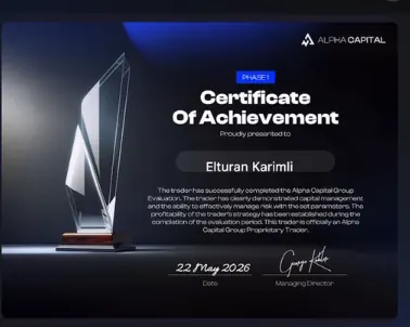 Topstep · Certified Funded Trader · Murad Yusifov